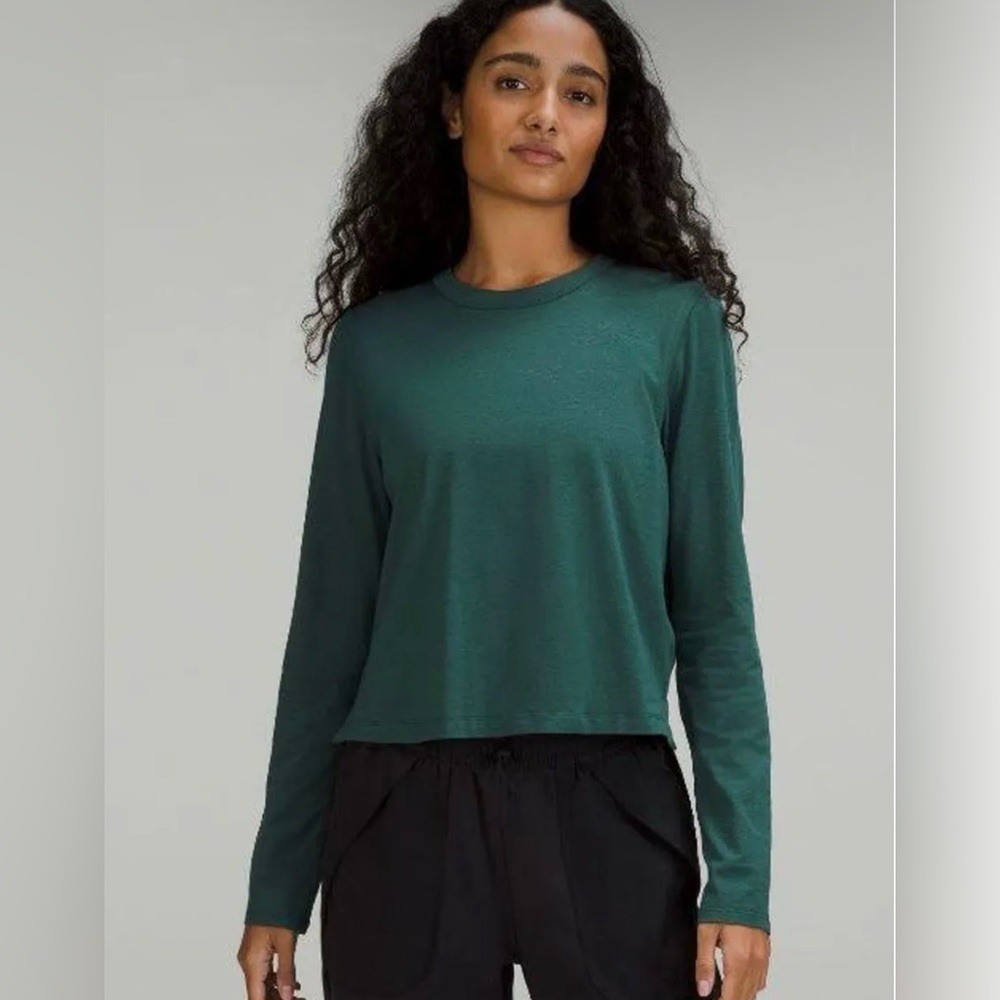 Lululemon cotton blend classic longsleeve